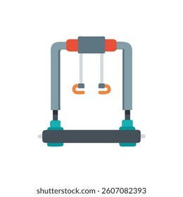 Innovative Compact Resistance Trainer Icon. Design of Fitness and Gym Icons.