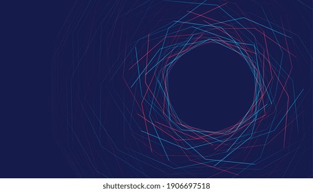 innovative concept tech lines background design