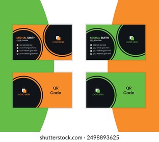 Innovative Corporate Business Card Design