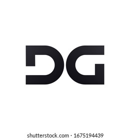innovative creative initial DG logo design