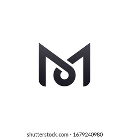 innovative creative initial M logo design