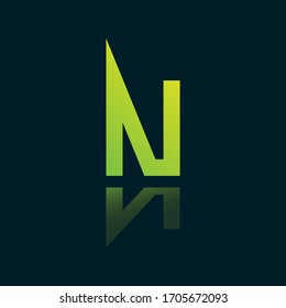 innovative creative initial N logo design