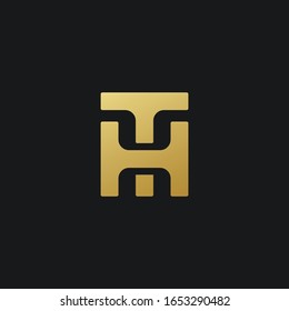 innovatives Design-Logo des TH HT