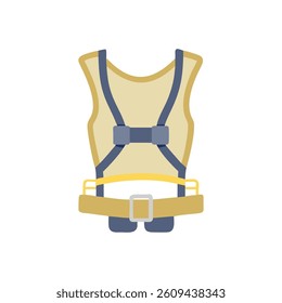 Innovative Cross Training Harness Icon. Design of Fitness and Gym Icons.