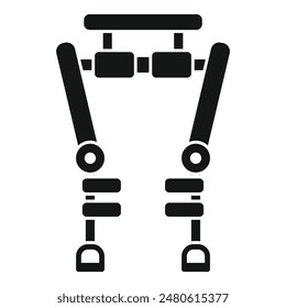 Innovative exoskeleton technology supporting the human body for advanced robotic assistance in rehabilitation and mobility, providing strength, independence, and freedom
