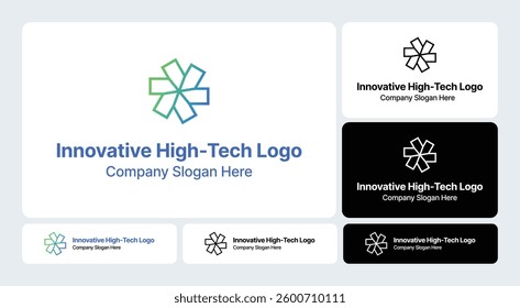 Innovative High-Tech Logo Design - Modern and Cutting-Edge
