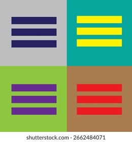 Escaparate innovador de la Colección del diseño del icono