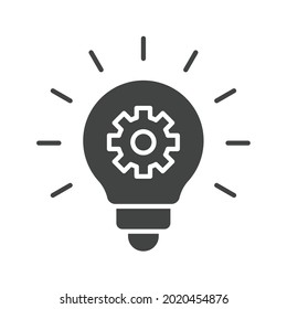 Innovative Idea icon vector image. Can also be used for Entrepreneurship. Suitable for mobile apps, web apps and print media.