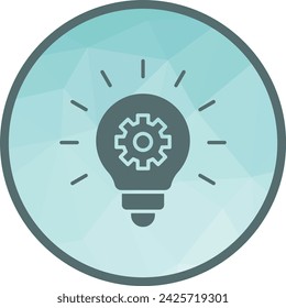 Innovative Idea icon vector image. Suitable for mobile application web application and print media.