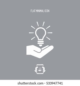 Innovative idea - Vector web icon