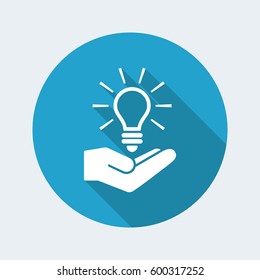 Innovative idea - Vector web icon
