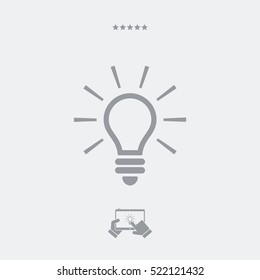 Innovative ideas - Vector web icon