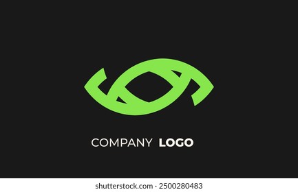 innovative and inspiring custom-designed vision logo for forward-thinking brands and strategic growth