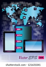 Innovative internet.Connect concept