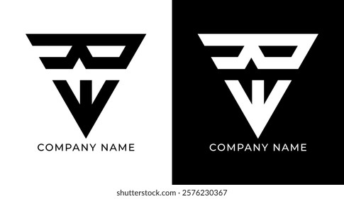 Innovative RE Letter Monogram Design for Your Business