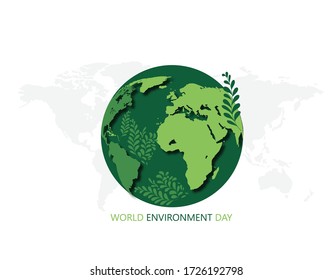 innovative Poster Or Banner Of World Environment Day