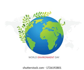 innovative Poster Or Banner Of World Environment Day