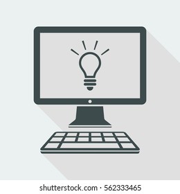 Innovative process - Vector icon for computer website or application