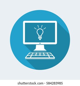 Innovative process - Vector icon for computer website or application