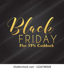 Innovative sale abstract or poster for Black Friday Sale or Offer with nice and creative design and typography illustration in a background.