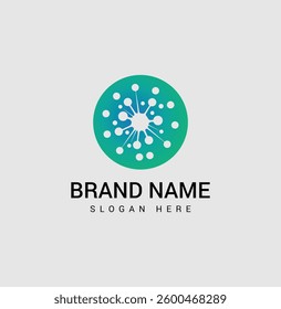 Innovative Science And Tech Logo Vector Template
