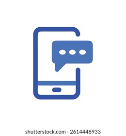 Innovative SMS Icon for Communication