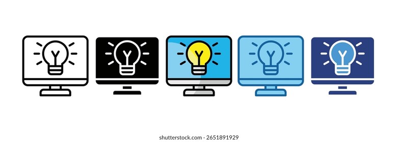 Icono de soluciones innovadoras para el diseño