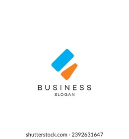 Abstraktes Logo-Design moderne minimale Marke flach Symbol Design Vektorgrafik Symbol Zeichen Logo Logo-Logo 