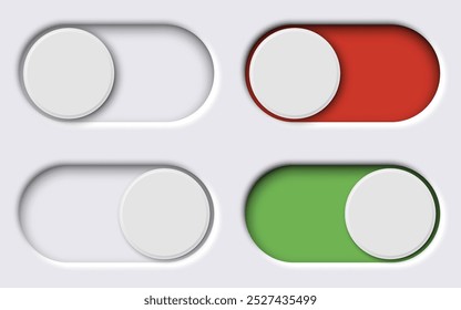 Innovative and Stylish Toggle Switches Design for Enhancing UIUX Projects Effectively