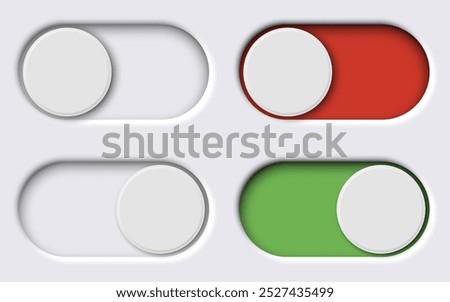 Innovative and Stylish Toggle Switches Design for Enhancing UIUX Projects Effectively