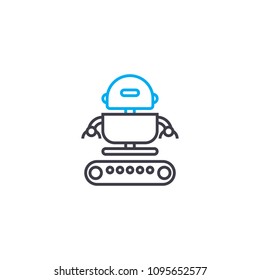 Innovative technologies linear icon concept. Innovative technologies line vector sign, symbol, illustration.