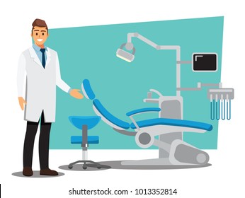 Innovative technologies in use.  ,Vector illustration cartoon character