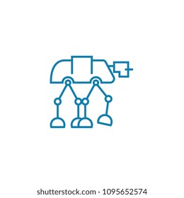 Innovative technology linear icon concept. Innovative technology line vector sign, symbol, illustration.