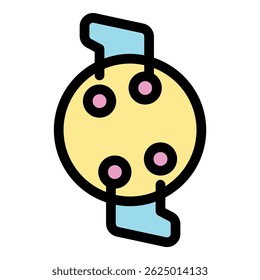 Innovative technology with pink dots and blue wings transmitting data in a futuristic setting