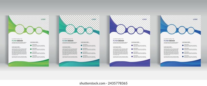 Plantilla innovadora para diseñar volantes circulares.