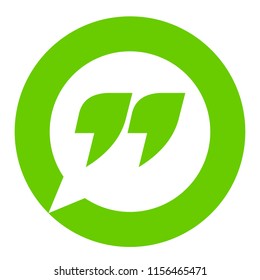 Innovative vector basic quotation marks template in quotes against the White backdrop. Creative banner illustration with a quote in a frame with quotes. Color paper template modern typography design