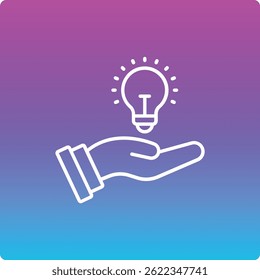 Icono de Vector innovador. Se puede utilizar para aplicaciones de impresión, móviles y de Web.