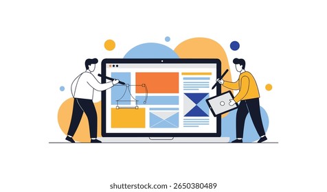 Innovative Web Design Process Engaging Visuals for Modern Digital Experiences