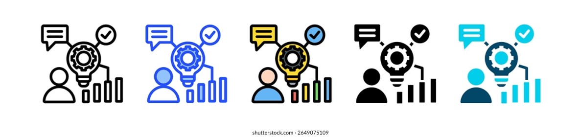 Innovator Icon Collection With Multiple Styles