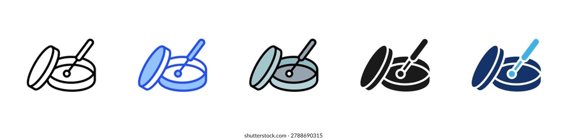 Inoculation Loop Icon Collection With Multiple Styles
