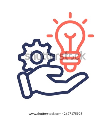 Inovation Icon Element For Design