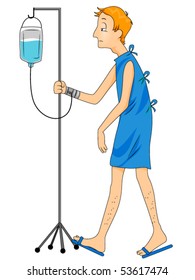 In-Patient Walking - Vector