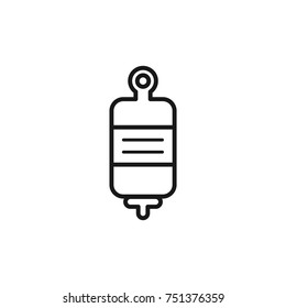 In-pus icon medical vector design illustration