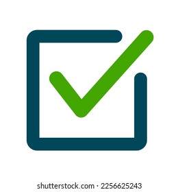 Input box filled in. Check box. Vector.