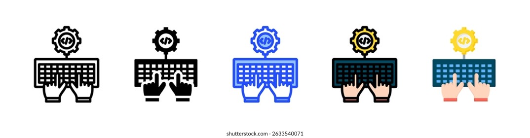 Input Icon Collection With Multiple Styles