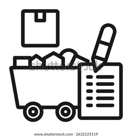 Input  icon set  single  with outline style