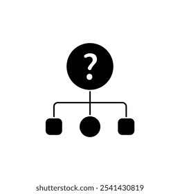inquiry concept line icon. Simple element illustration. inquiry concept outline symbol design.