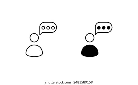 diseño de icono de consulta con fondo blanco ilustración de stock
