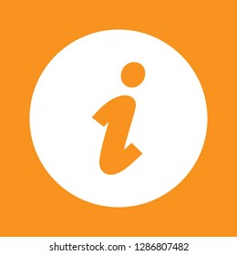 Inquiry icon, stock vector illustration, EPS10.