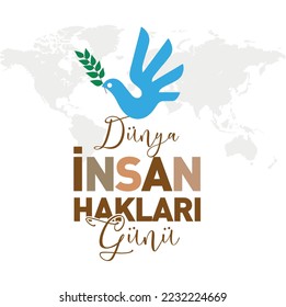 Dünya insan hakları günü kutlu olsun
translation: world human rights day